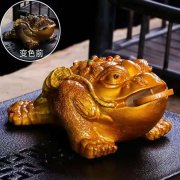 茶道金蟾摆放很讲究,千万别摆放错了!
