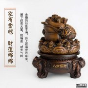 招财金蟾的寓意和摆放注意事项(含图片)